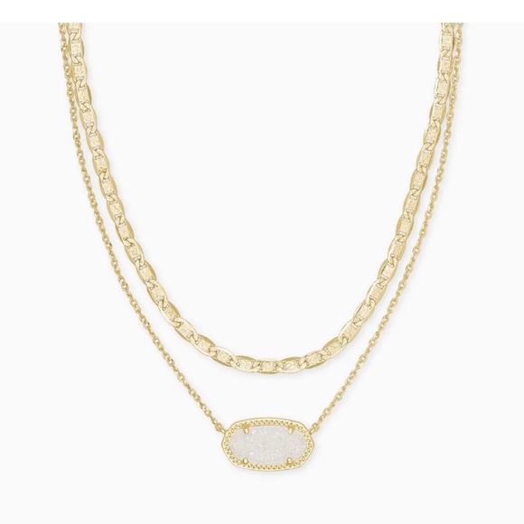 Kendra Scott Jewelry - Kendra Scott Elisa Multi Strand Iridescent Drusy